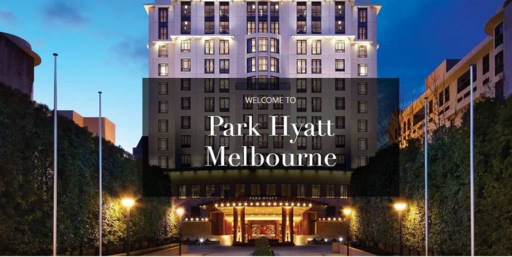 melbourne wedding venue Park Hyatt