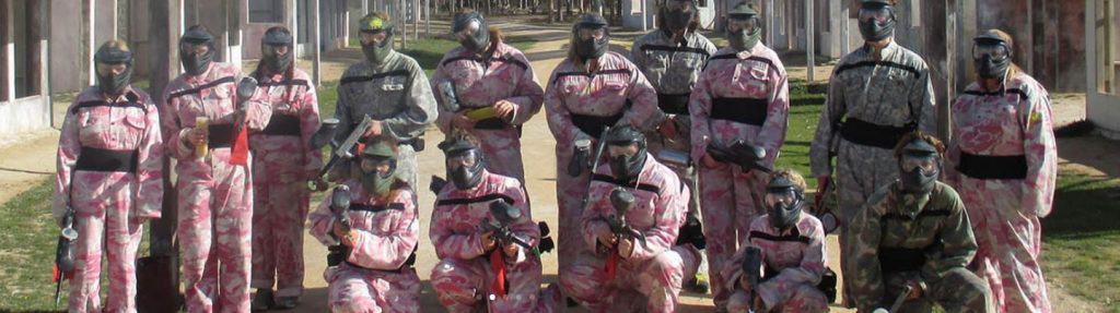 Echuca Paintball hens party ideas