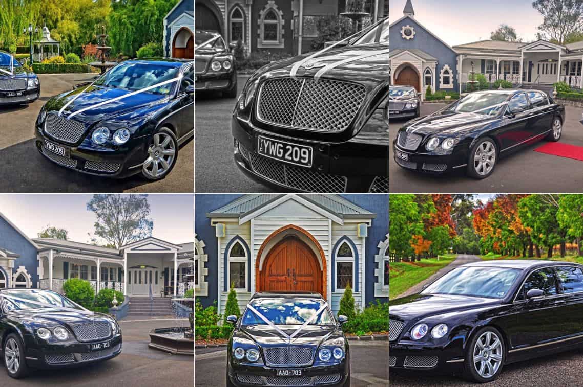 Bentley Wedding Cars hire Melbourne