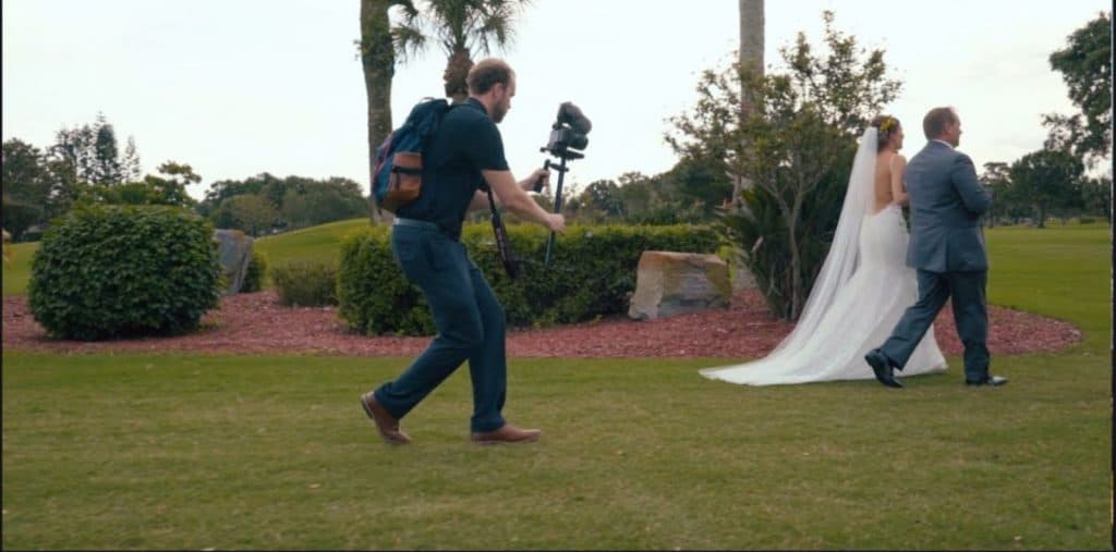 wedding film positioning