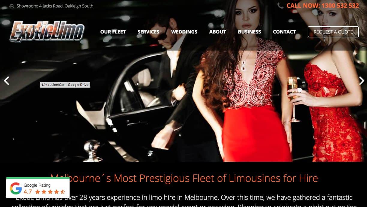 wedding Luxury Car hire Melbourne