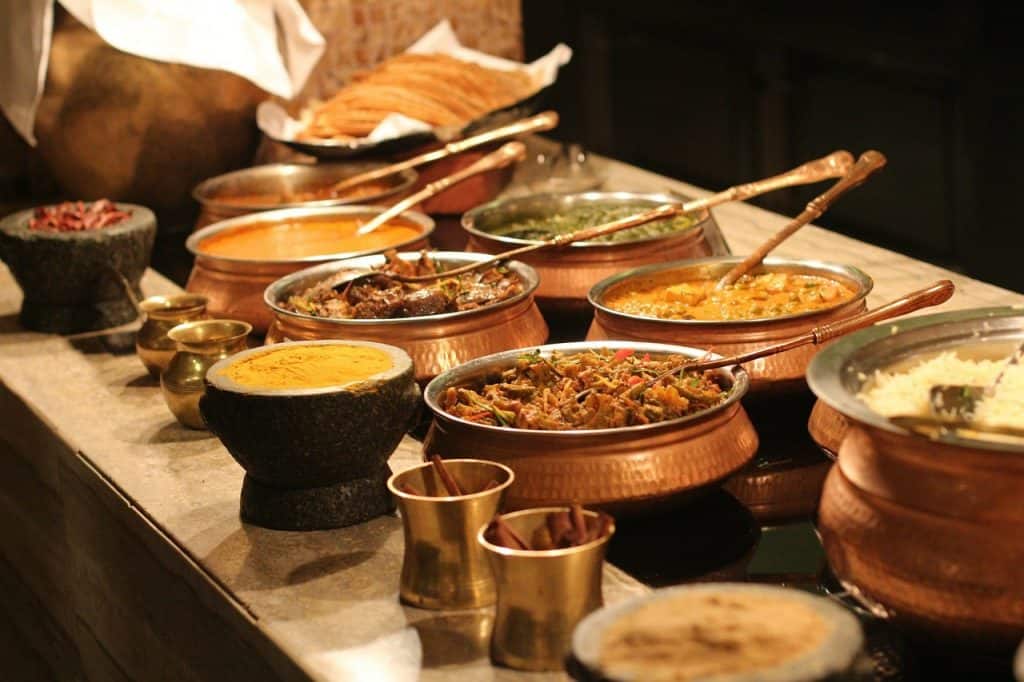 Foods served in Indian Wedding