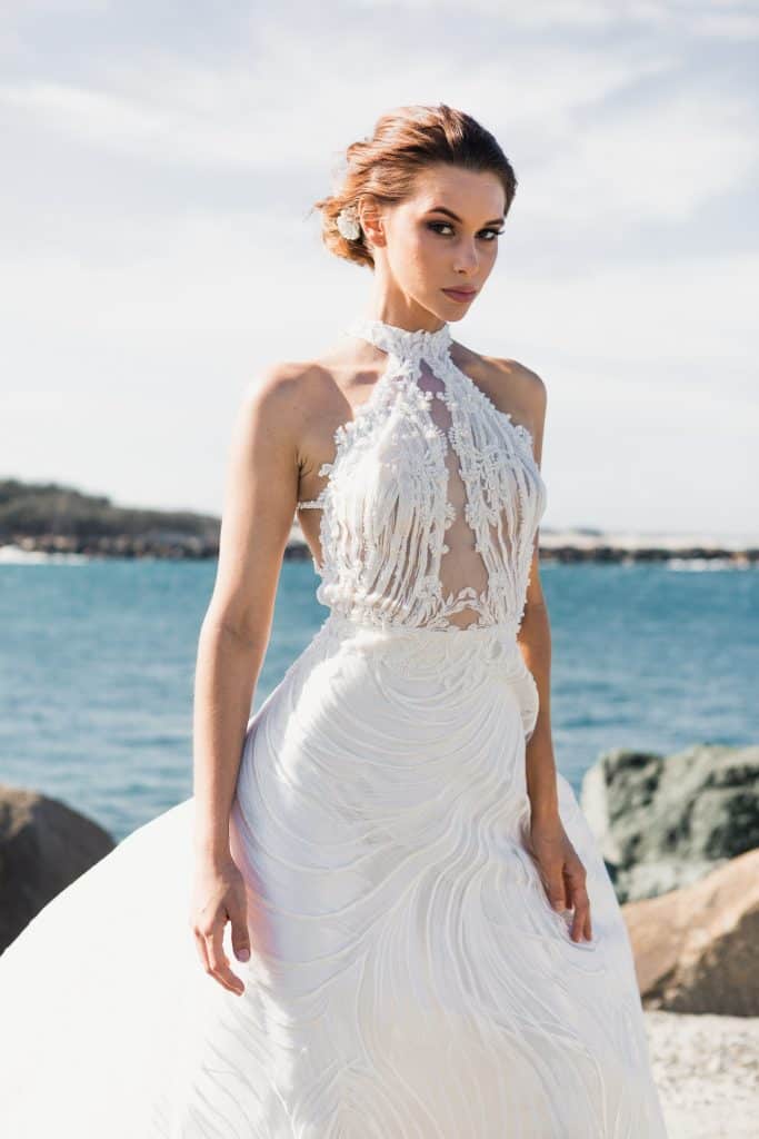 Ideal wedding dress for short clearance bride