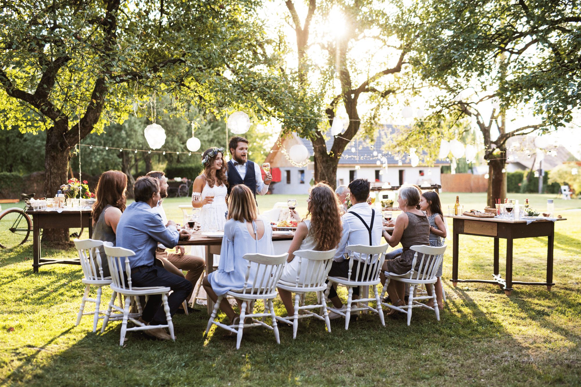 how do you have a backyard wedding 1