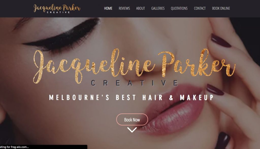 Hair styling and makeup for weddings Melbourne