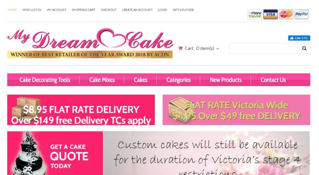 Wedding Cake Shop Melbourne