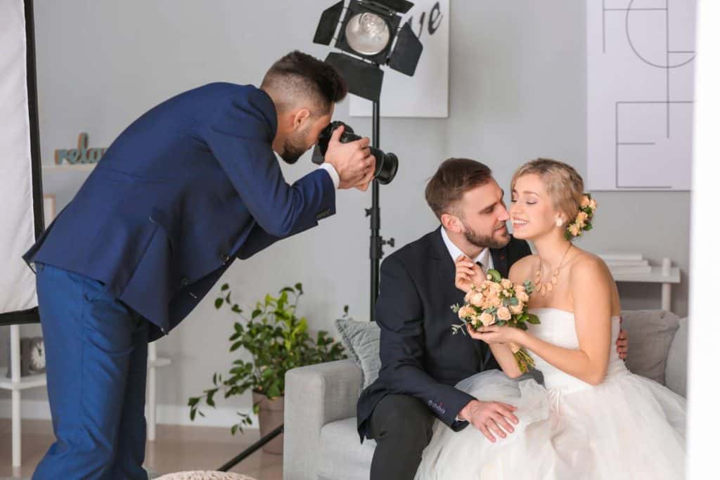 how do you shoot a wedding by yourself