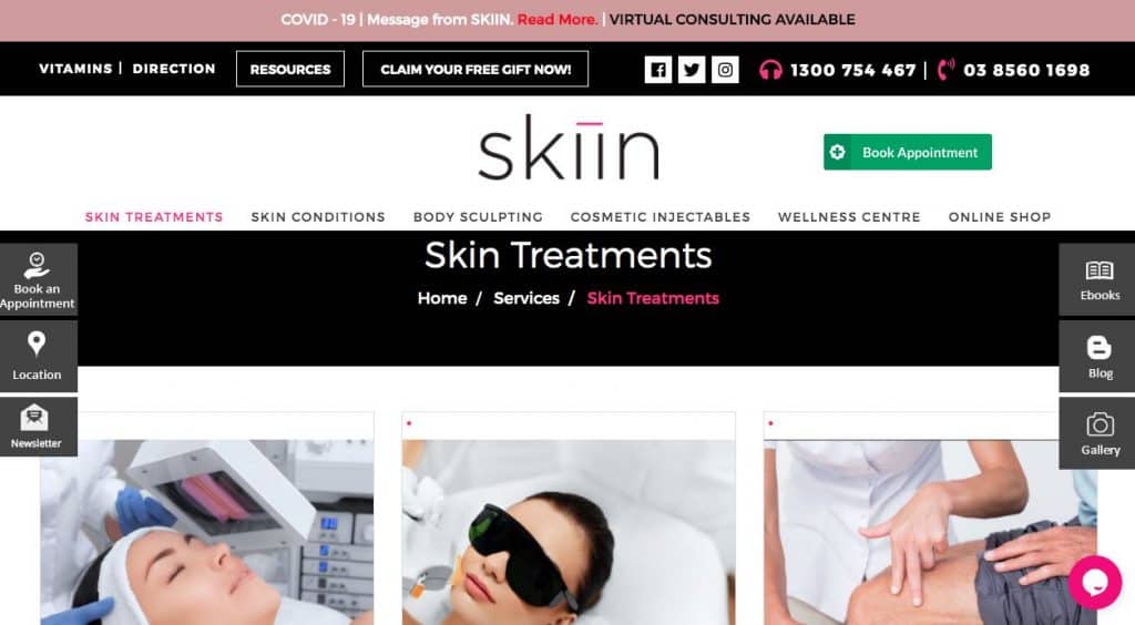 Skiin Laser Hair Removal Clinic Melbourne