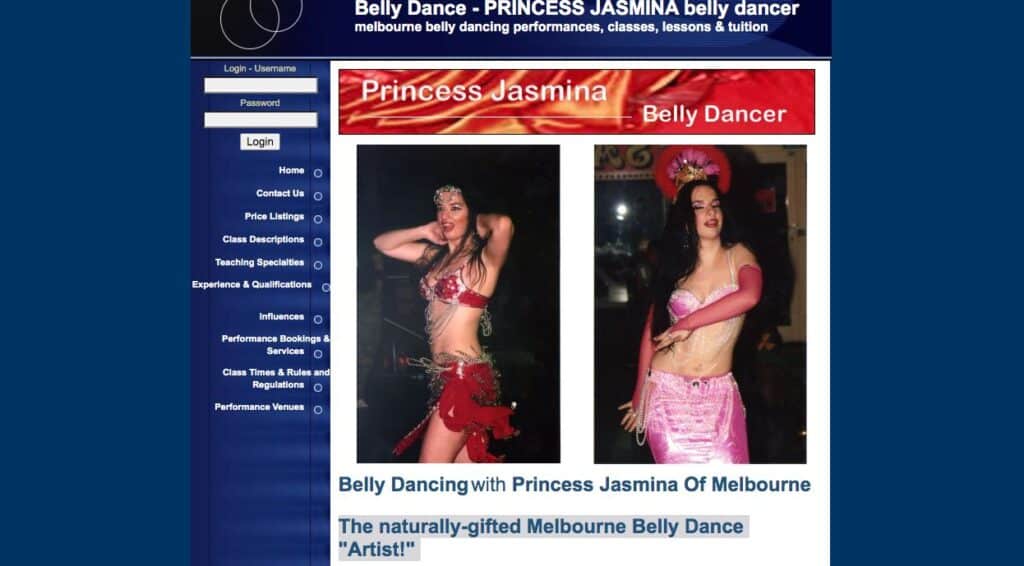 Jasmina Belly Dancer Melbourne