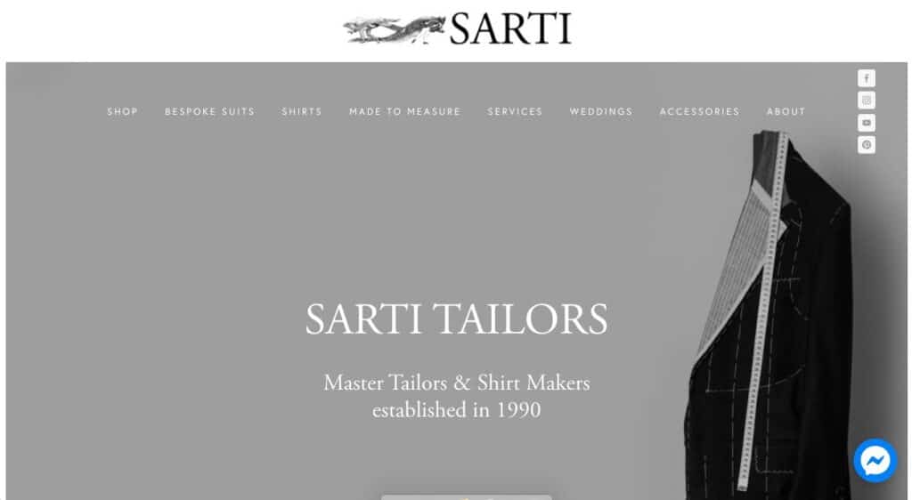 Sarti Suit Tailors Melbourne