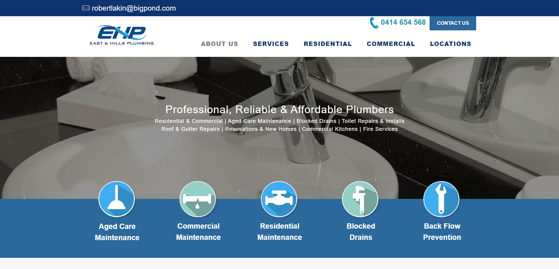East And Hills Plumbing Services Melbourne
