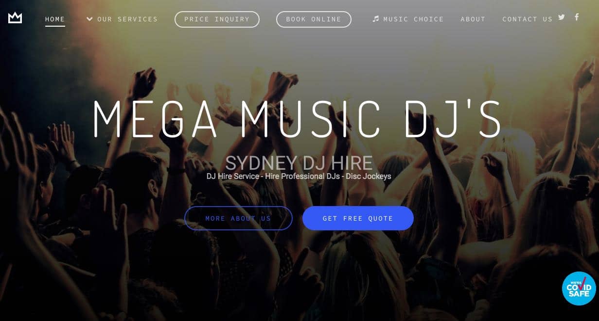 Mega Music Wedding Dj Hire Sydney
