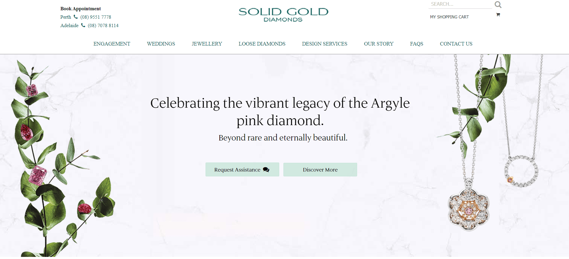 Solid Gold Diamonds