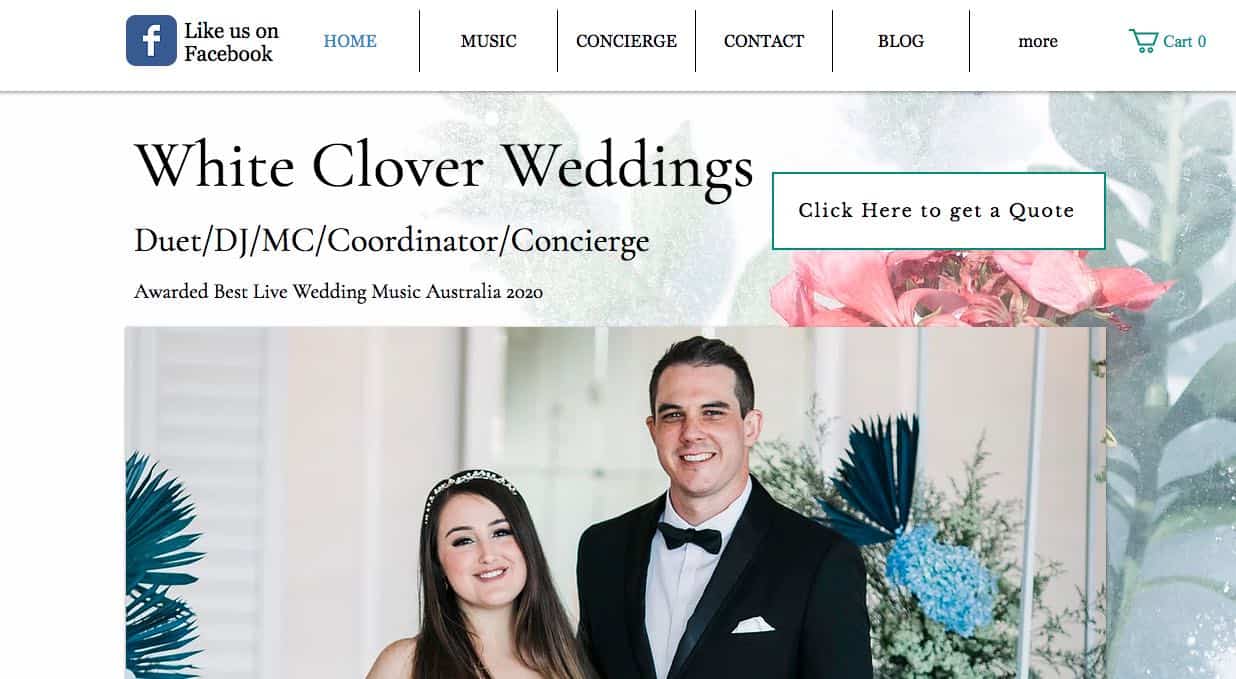 White Clover Music Wedding Singers & Bands In Sydney