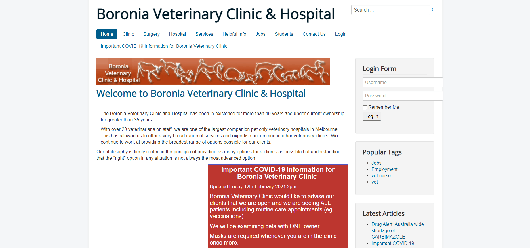 Boronia Veterinary Clinic & Hospital