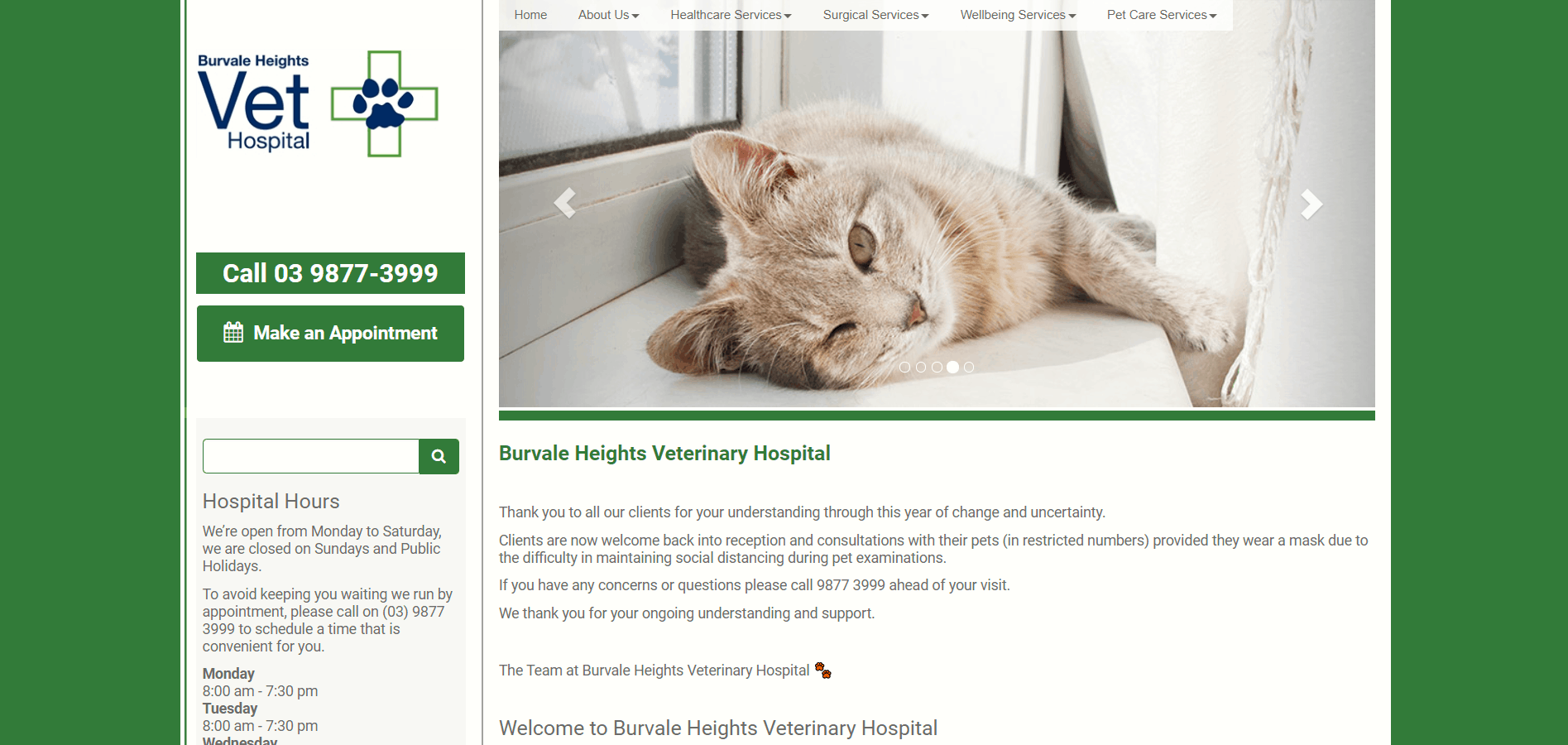 Burvale Heights Vet Hospital