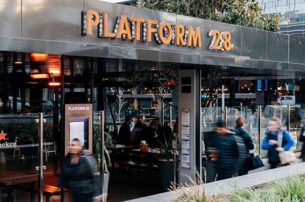 Platform 28 New Year's Eve Dinner Melbourne