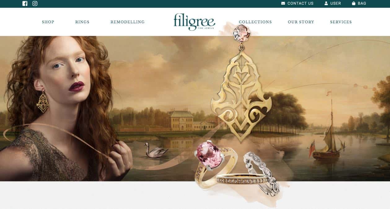 filigree wedding and engagement rings new zealand