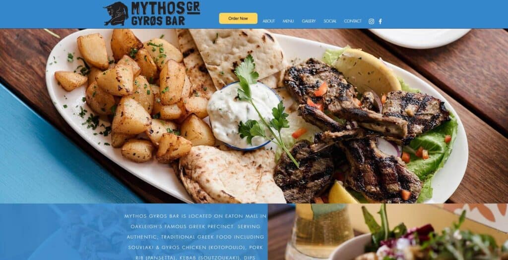mythos gyros bar