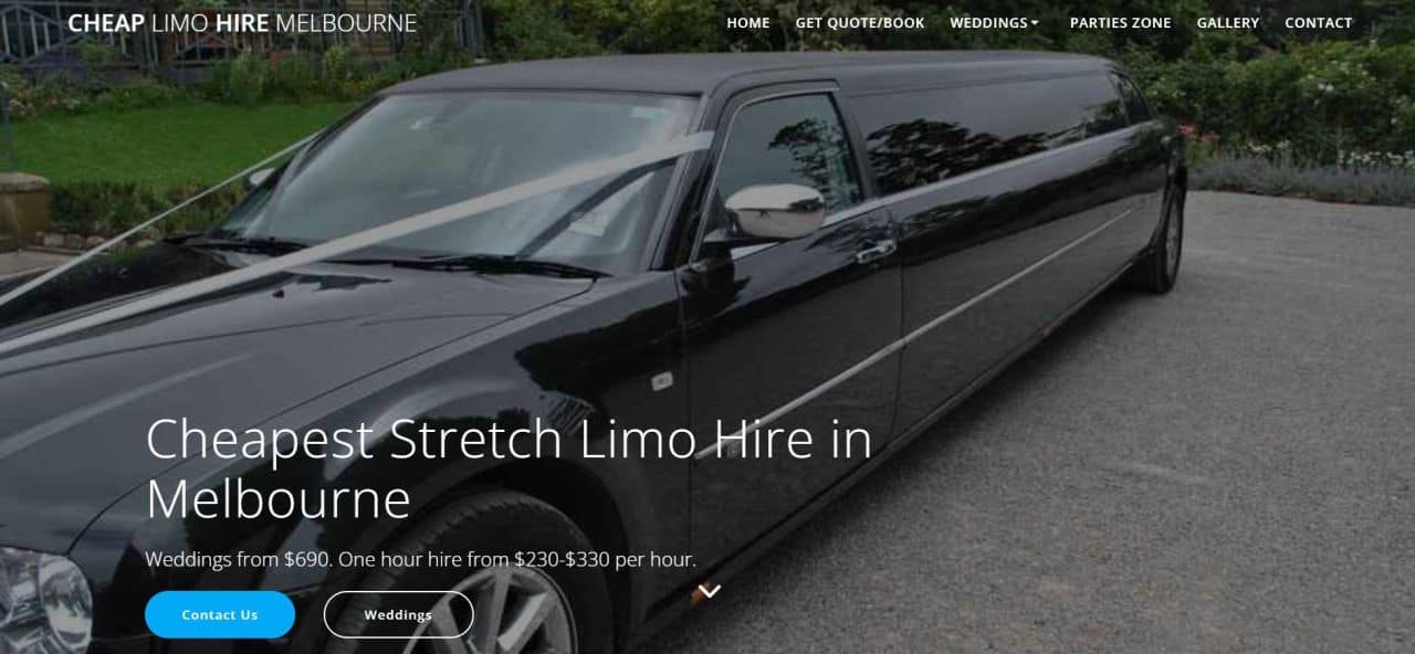 cheap limo hire melbourne