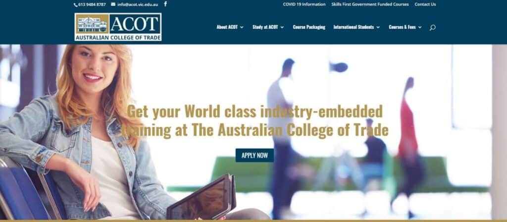 australian college of trade