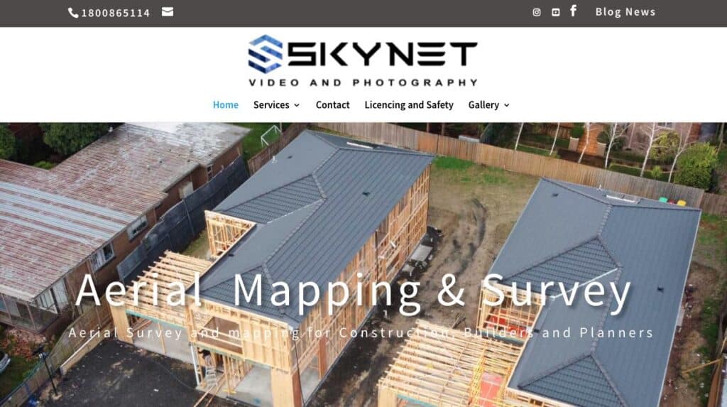 skynet video aerial photography melbourne