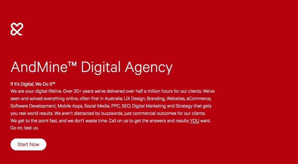 andmine digital marketing agency melbourne