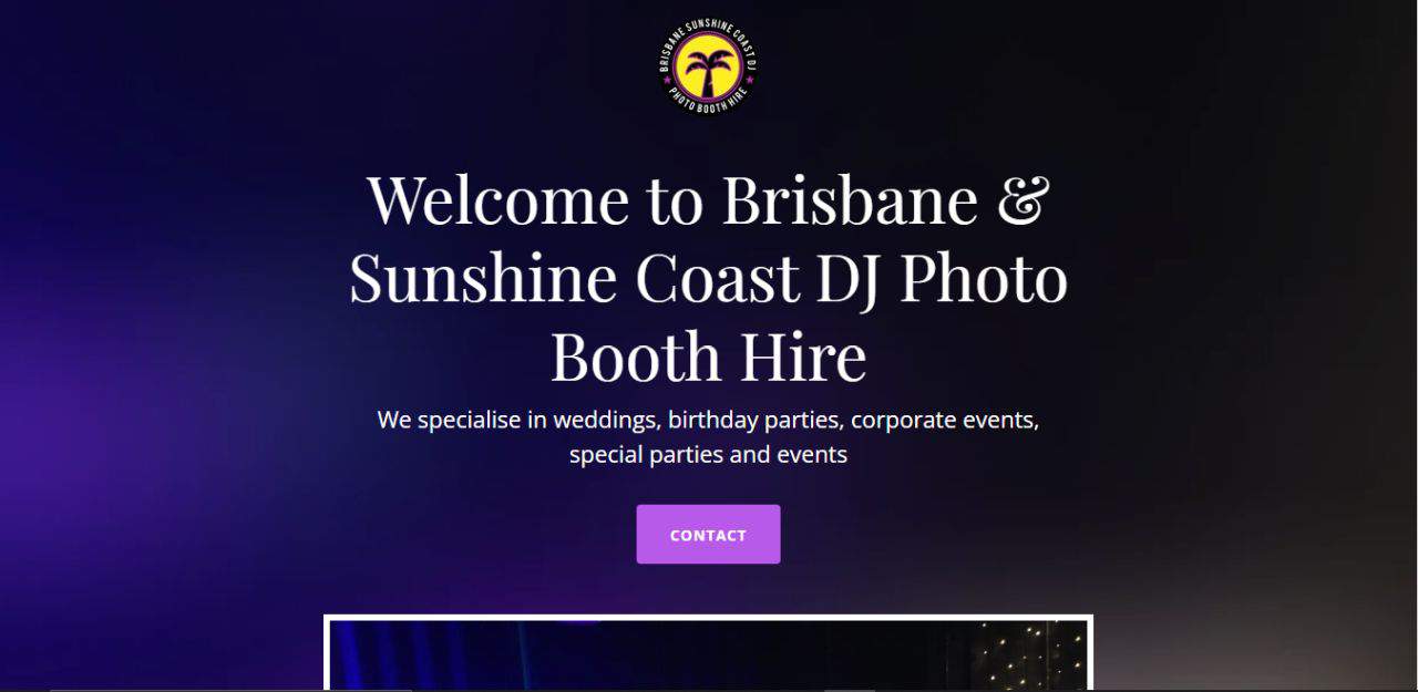 brisbane & sunshine coast dj photo booth hire