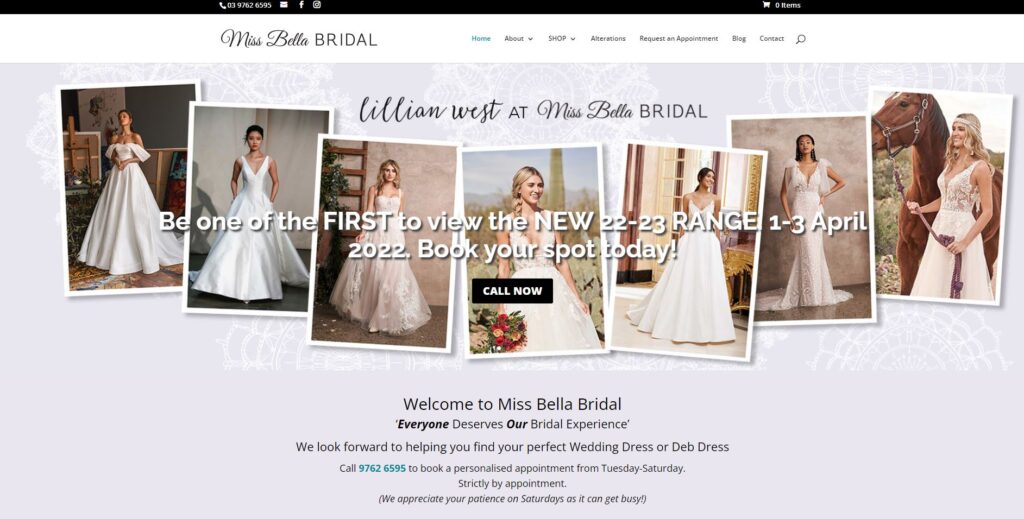 miss bella bridal affordable wedding dress shops melbourne