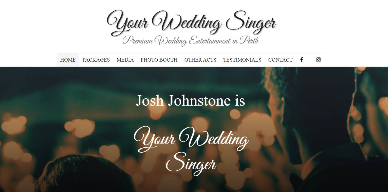 your wedding singer wedding djs and mcs in perth