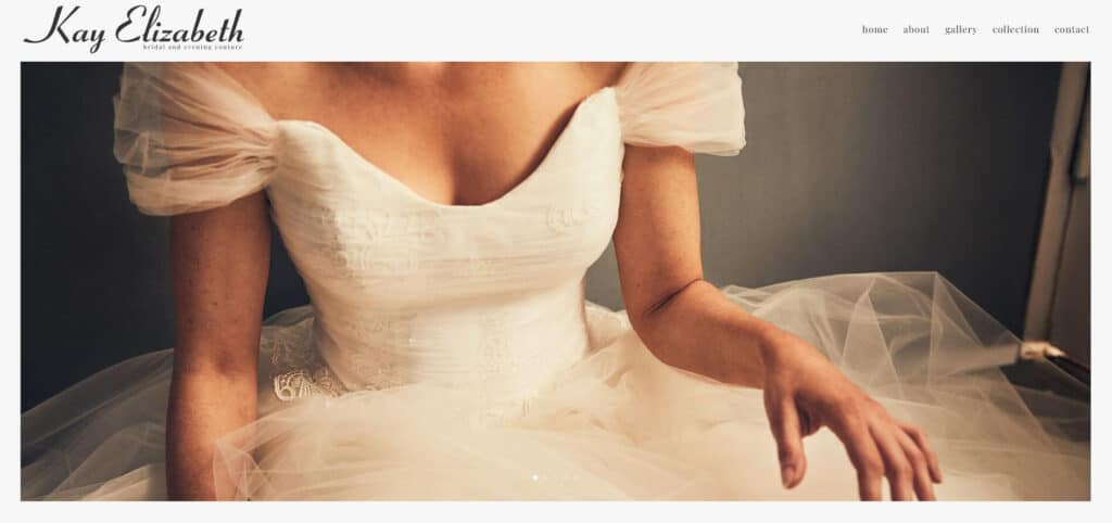 kay elizabeth couture wedding dress designer shop melbourne