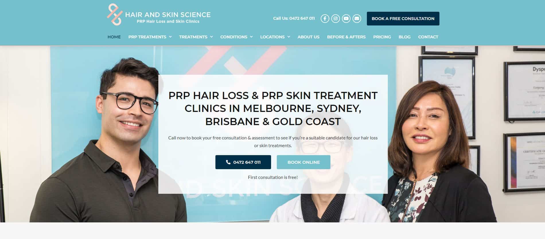 hair and skin science melbourne