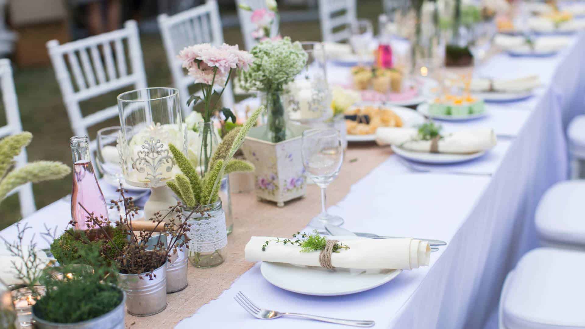outdoor wedding catering what to consider