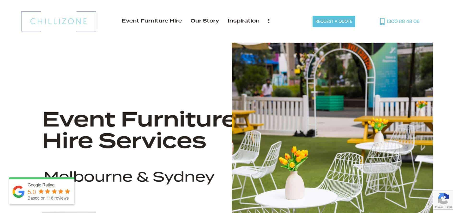 chillizone event furniture hire