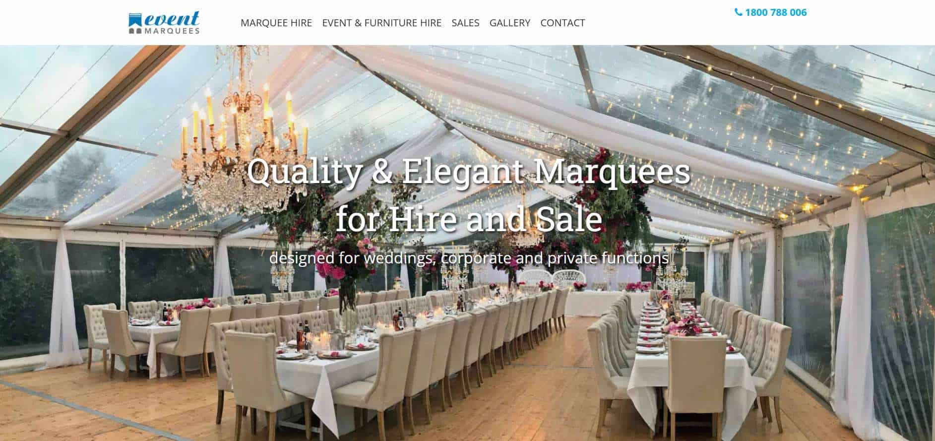 event marquees