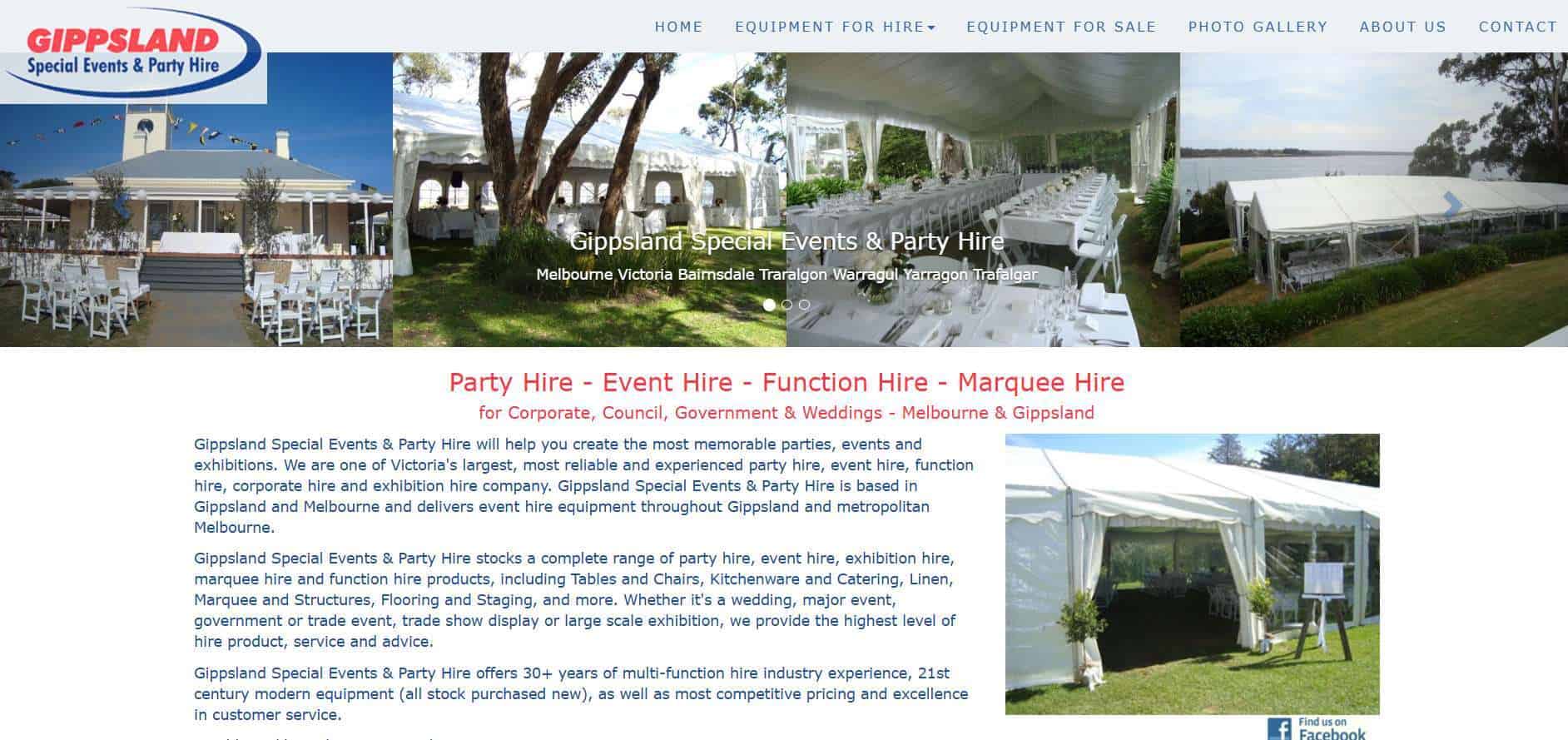 gippsland special events & party hire