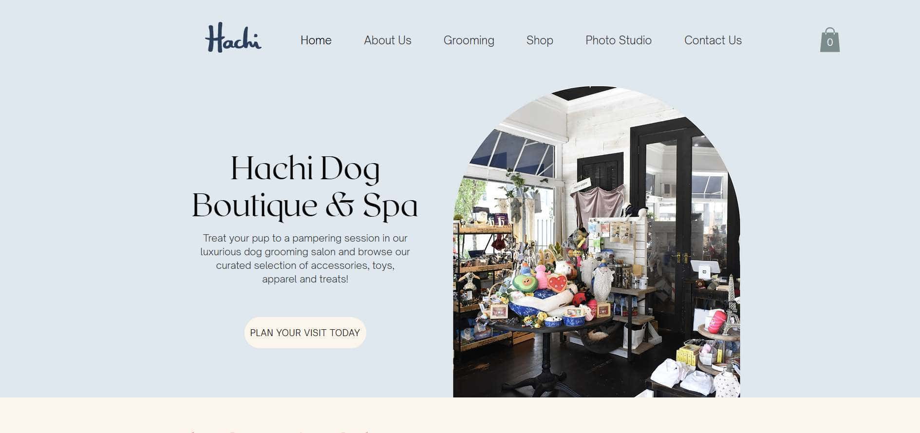 hachi dog boutique & spa