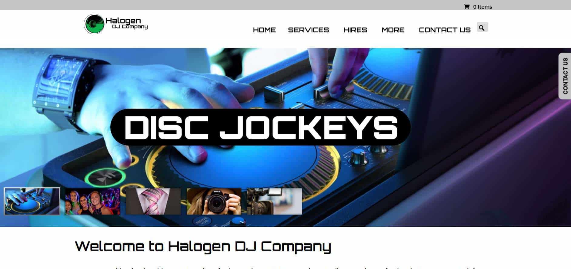 halogen dj company