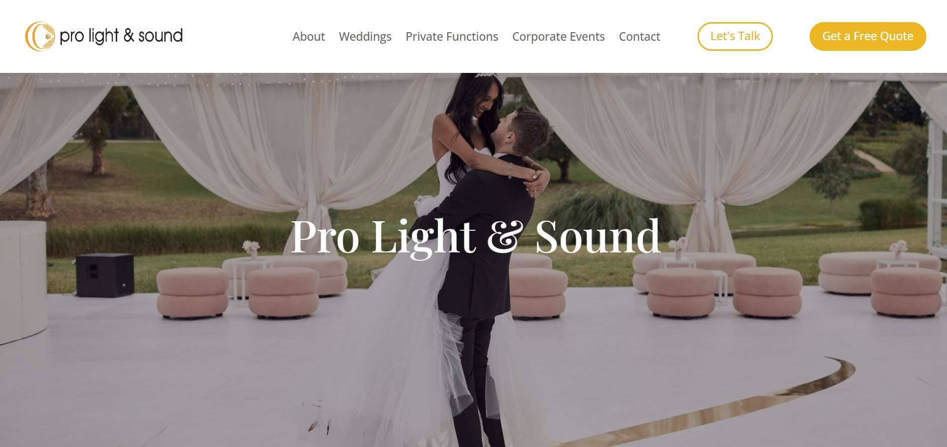 pro light and sound