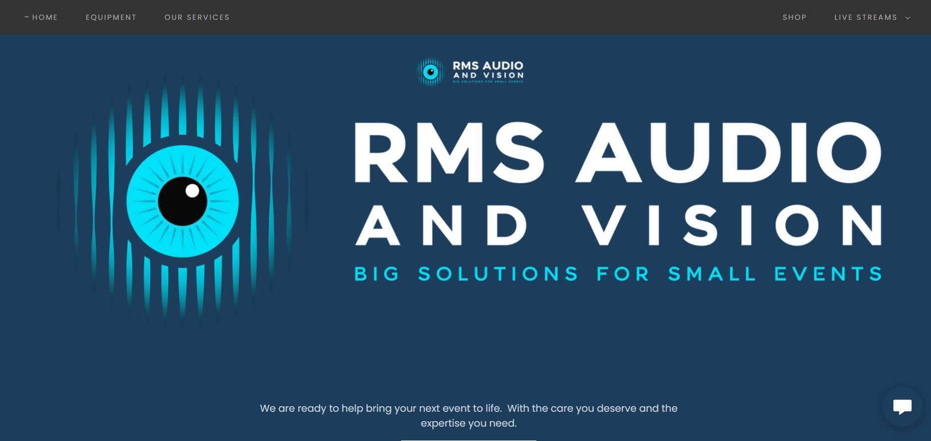 rms audio and vision