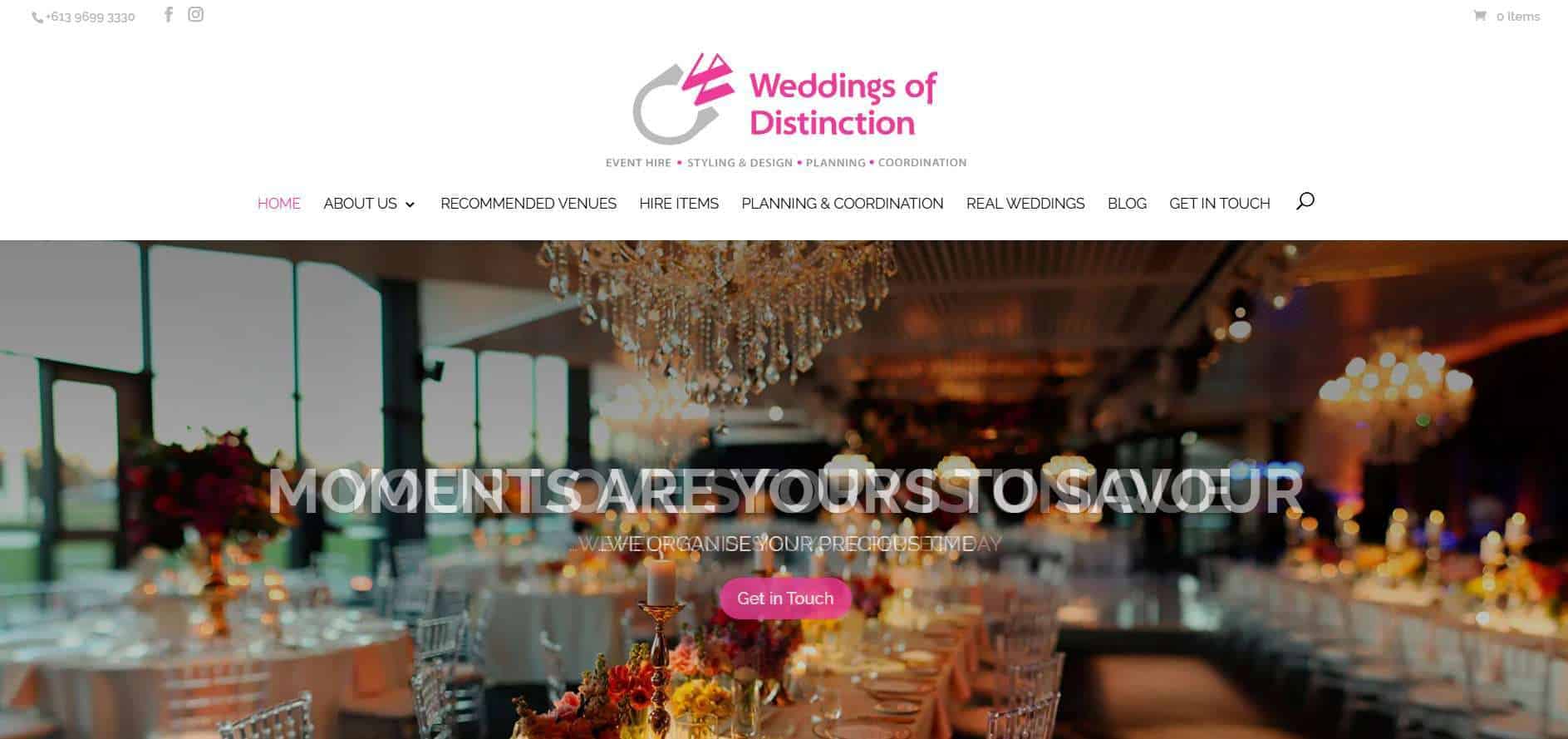 weddings of distinction melbourne